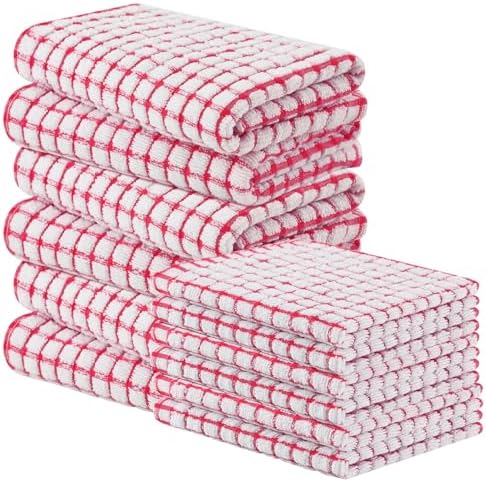 Homaxy Kitchen Towels and Dishcloths Set by Homaxy