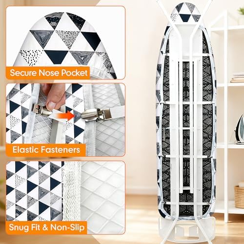 Ironing Board Cover and Pad, 18x49 Extra Wide, Scorch Resistant - Image 5