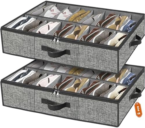 homyfort Under the Bed Shoe Storage Organizer by homyfort