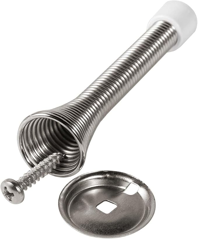 KISEER 12 Pack Spring Door Stops 3 1/4 Inch Flexible Heavy Duty Spring Door - Image 7