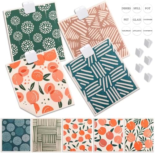Lucomb 10 Pack Swedish Dishcloths by Lucomb