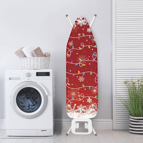 Ironing Board Cover Christmas String Lights Design Thick Table Top Ironing - Image 3