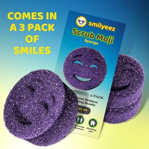 The Original Scrub Moji Scrubbing Sponge by Smilyeez - Image 3