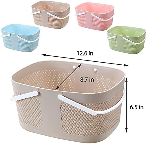 Portable Plastic Shower Caddy Basket Organizer - Image 5