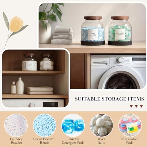 Glass Laundry Pods Container - Image 6