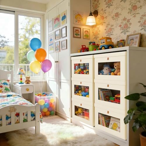 DIMJ Storage Bins with Lids - Image 3