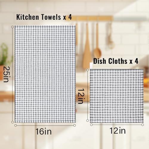 Homaxy Kitchen Towels and Dishcloths Set - Image 3