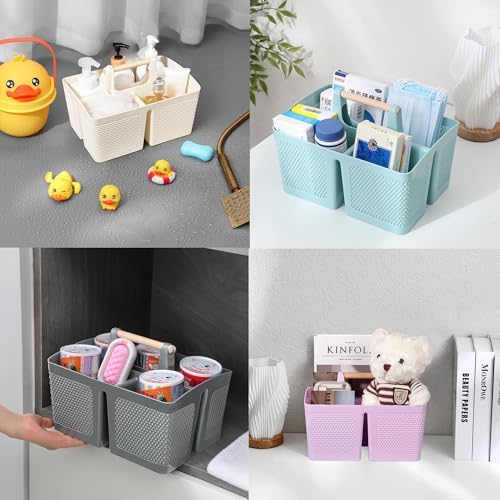 Plastic Shower Caddy, Portable Shower Basket - Image 4