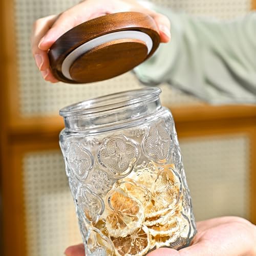 Glass Storage Containers With Lids, Glass Jars With Lids - Image 4