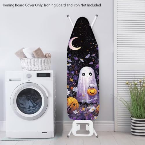 Ghost Ironing Board Cover and Pad 15x54 Inch Standard Ironing Board Cover - Image 3