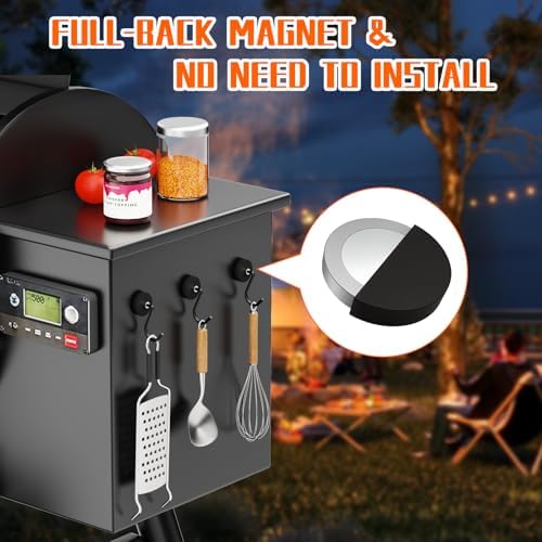 Magnetic Grill Hooks, Strong Magnetic Hook - Image 3