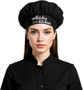The Apron Place Adjustable Professional Chef Hats, Multiple Personalized Embroidered Designs to Choose from, Made in The USA