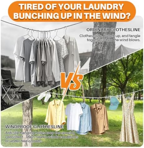 Portable Clothesline, Outdoor Clothes line - Image 3