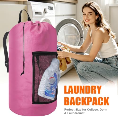 Laundry Bag Backpack Durable Laundry Bag - Image 4