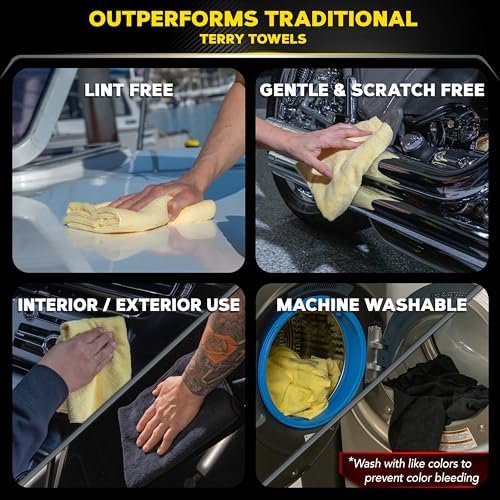 Meguiar's Supreme Shine Microfiber Towels, 6 Pack - Image 3