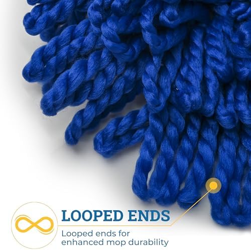 KLEEN HANDLER 18" Microfiber Dust Mop Head Replacement, 12 Pack - Image 3