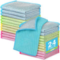 AIDEA Non Scratch Wire Dishcloth 24PK, Dish Cloths by AIDEAHOME