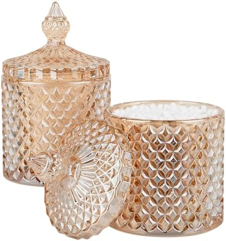 2 Pack Qtip Holder Apothecary Jars by rejomiik