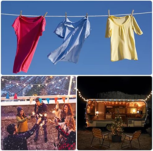 DEWEL 10.8FT Stainless Steel Clothes Lines - Image 4