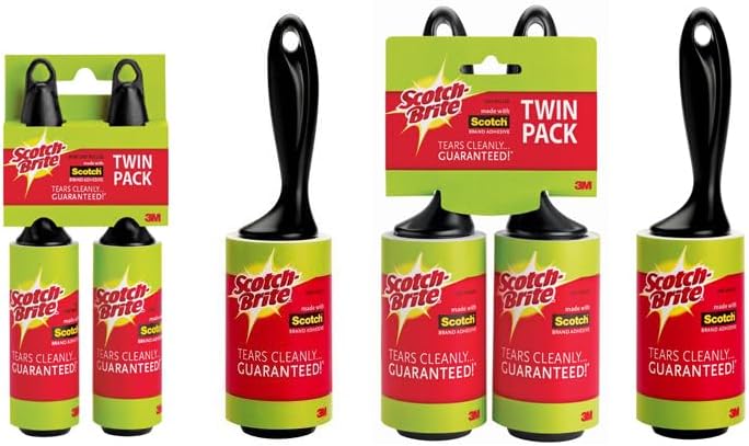 Scotch-Brite Mini Lint Roller, 2 Rollers Total - Image 3