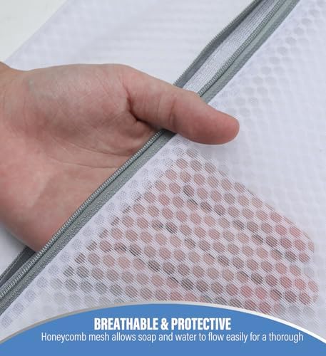 VASSON Mesh Laundry Bags for Delicates, Durable Lingerie Wash Bag Set - Image 3