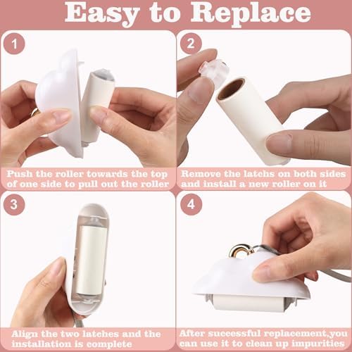 Mini Lint Roller Travel Size, Reusable Lint Roller - Image 7