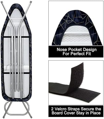 Ironing Board Cover 15"x54"，Standard Ironing Board Replacement Cover，Easy Fit - Image 3
