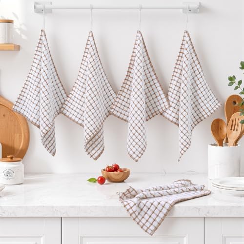 Homaxy 8 Pack Terry Kitchen Dish Cloths - Image 6