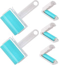 NUOBUT Reusable Sticky Lint Roller 5 Pack, 2 Large & 3 Mini | Washable Pet Hair by NUOBUT