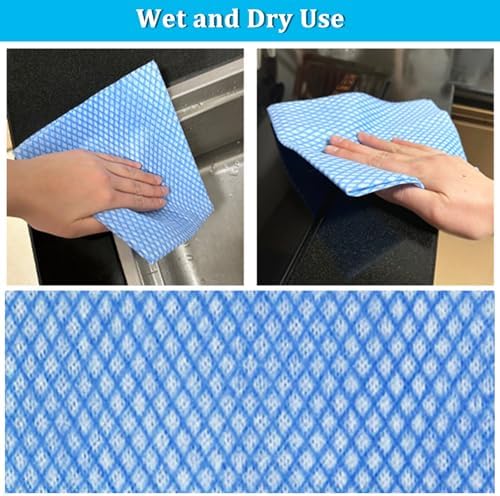 Disposable Cleaning Cloths, Absorbent Dish Cloths Large Kitchen Towels - Image 5