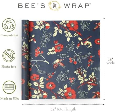 Bee's Wrap Beeswax Wrap Roll, 14 x 52 in - Image 2