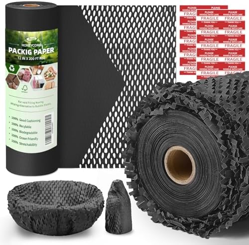 Honeycomb Packing Paper, Recyclable Moving Supplies Bubble Packing Wrap by BesitekPackingPaper