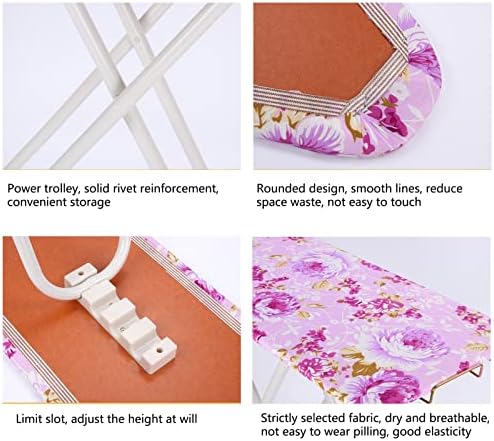 36" x 12" Ironing Board Height Adjustable Iron Board, Heavy Duty Itoning Board - Image 4