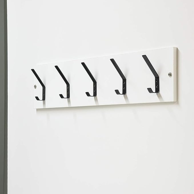 Amazon Basics Wall Mounted Modern Metal Drywall Coat Hooks - Image 5