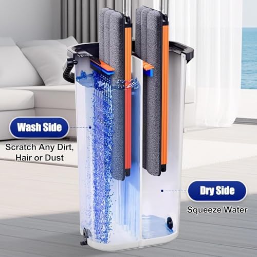 16" Flat Mop and Bucket Set - Image 3