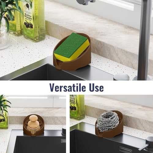 NiHome Silicone Sponge Holder for Kitchen Sink, Fits Scrub Daddy Mommy - Image 6