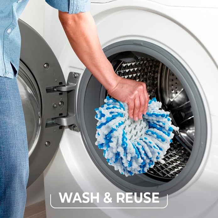 O-Cedar Genuine RinseClean Deep Clean Spin Mop Head Replacement | 40% More - Image 5
