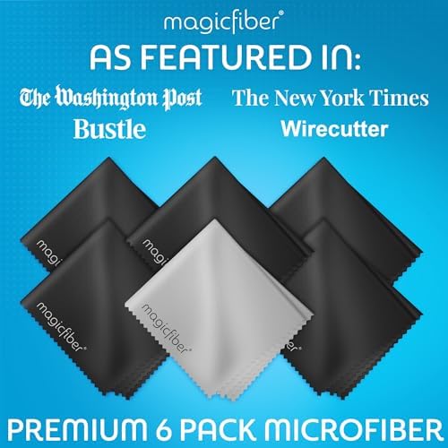 MagicFiber Microfiber Cleaning Cloth, Glasses Cleaner, Eyeglass Wipes - Image 3