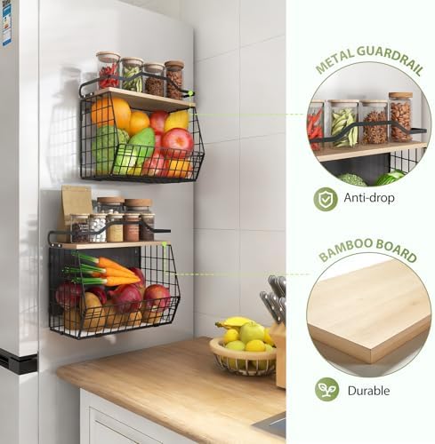 Wawocs Magnetic Shelf for Fridge - Image 3