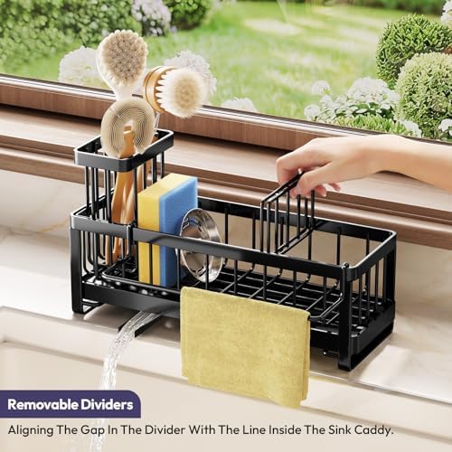 SWTYMIKI Sponge Holder for Kitchen Sink - Image 4