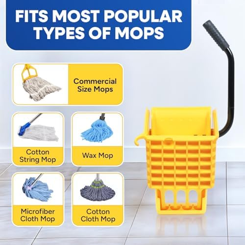 Plastic Prince Mop Wringer Only Side Press Wringer Replacement - Image 5