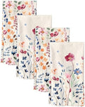 Miss Adola 150GSM Flour Sack Kitchen Towels Set of 4, Wild Flower by MissAdola