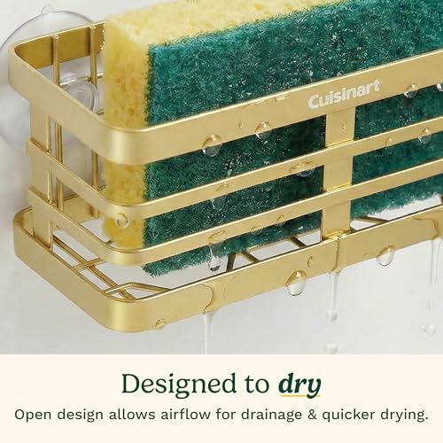 Cuisinart Metal Sponge Holder for Kitchen Sink, 7.25"x2.75"x3.25" - Image 4