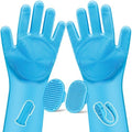 6PCS Grooming & Bath Supplies for Dogs, Cats | Dog Washing Gloves | Dog Bath by Augwind