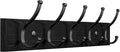 Optish 1 Pack Wooden Coat Rack Wall Mount, 16.1" Rustic Coat Hanger Hooks Wall by Optish