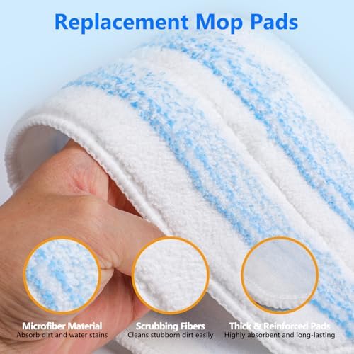 20 Pack Mop Replacement Pads for O Cedar H2pro Flat Mops, Mop Pads for O-Cedar - Image 3