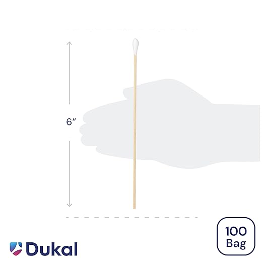 Dukal 9006-BX Cotton Tipped Applicator, Non-Sterile - Image 2