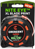 Crescent Lufkin 8m/25' SHOCKFORCE NITE EYE Tape Measure | L1325CMEB-02 by Unknown