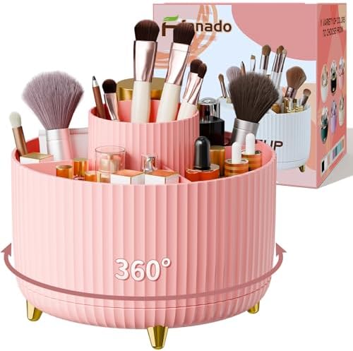 fanado 360° Rotate Makeup Brush Holder Organizer, Makeup Organizers Countertop by Unknown