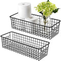 Sheechung Farmhouse Decor Metal Wire Storage Organizer Bin Basket by SheeChung